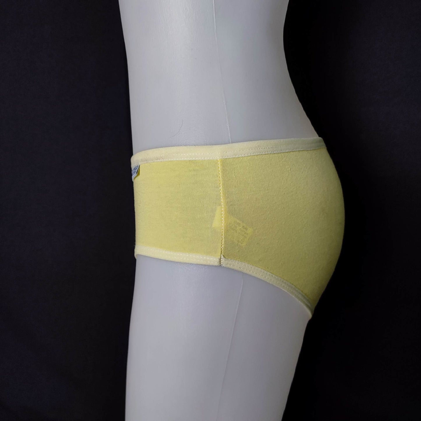 (VNXCW)Women 's Candy Color Seamless Mid Waist Cotton Panties (One Size)