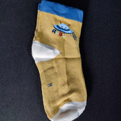 (5 Pairs Of Pack) Cheap New Socks, Three-Dimensional Cartoon Socks For Kids - Size: Medium (3-5 years old)
