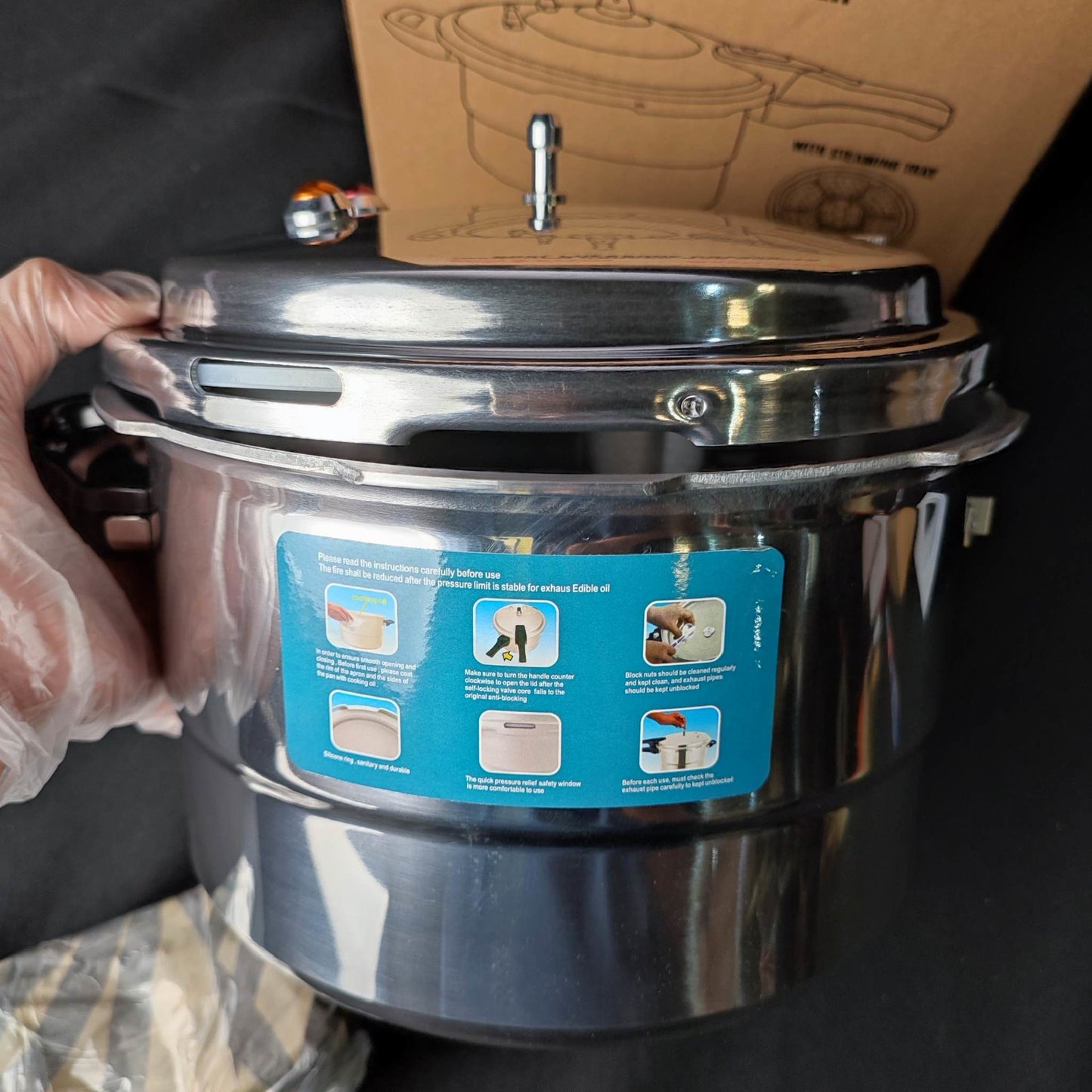 Cassius Induction Cooker/Gas Cooker Dual Pressure Cooker