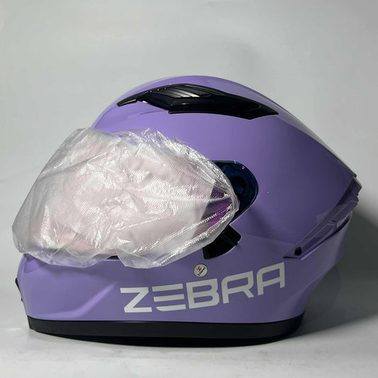 Zebra Dual Visor Full Face Helmet 2024 Alistair (Purple) -  Large