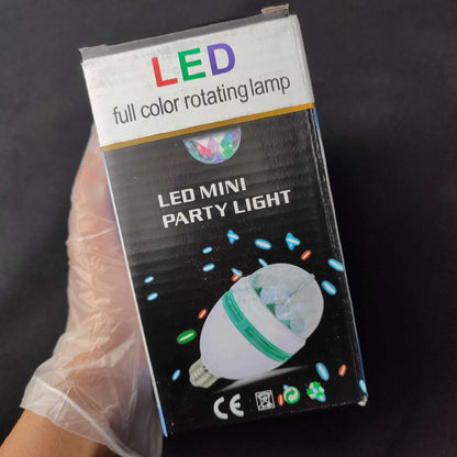 (Discolight)LED Full Color Rotating Lamp with ON and OFF Socket Dispenser
