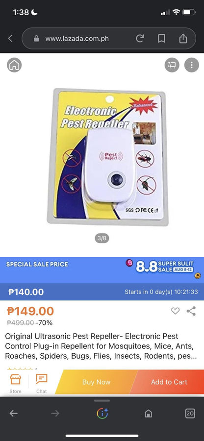 Electronic Pest Repeller