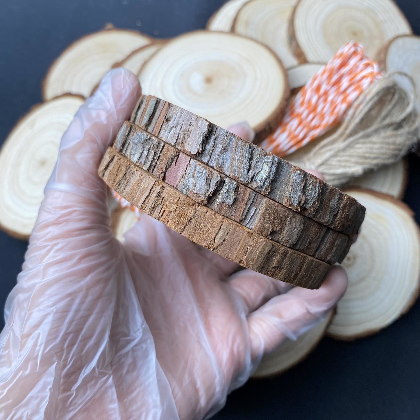 Wood Circle Slices For Crafts