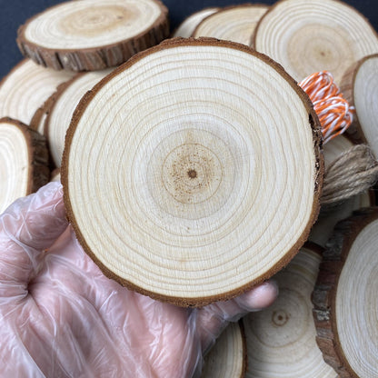 Wood Circle Slices For Crafts