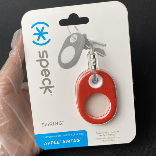 ????Speck Siliring/Apple Air Tag Unreal Red/White