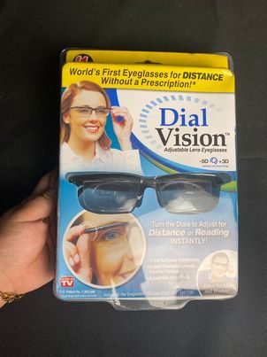 Dial Vision Adjustable Lens Eyeglasses