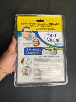 Dial Vision Adjustable Lens Eyeglasses