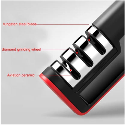 [A1-107] Fast Knife Sharpener 3-level KCK-168