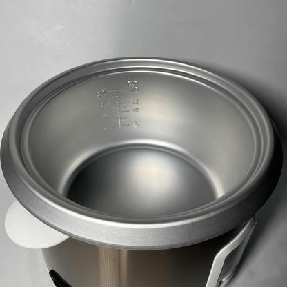 Rabbit Rice Cooker 2.5 liters Chrome type RRC 2.5LC