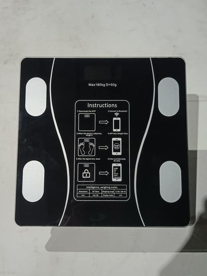 [A1-520] Healthy Weight Scale Smart Digital Scale LCD Display (Battery Operated) - 180kg