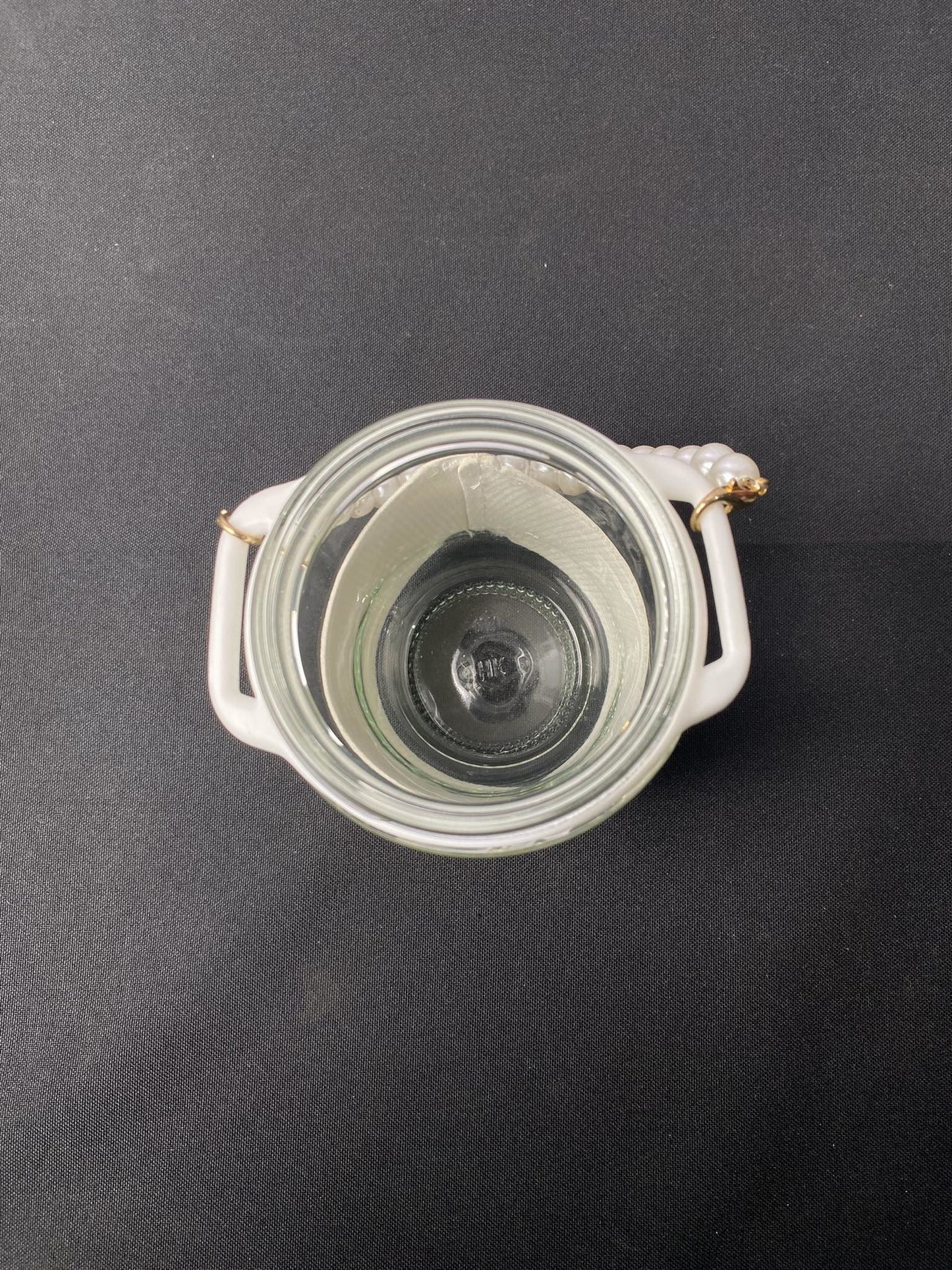 Coffee Mug With Pearl Hand Necklace