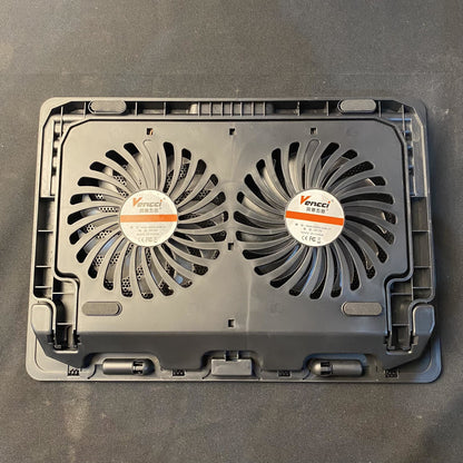 Vencci Notebook Cooling Pad One USB Port (A-101) 
2 Cooler Fan Stand