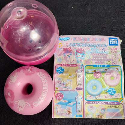 Takara Tomy x Sanrio Sugarbunnies Deco Tape Gashapon Capsule Toys