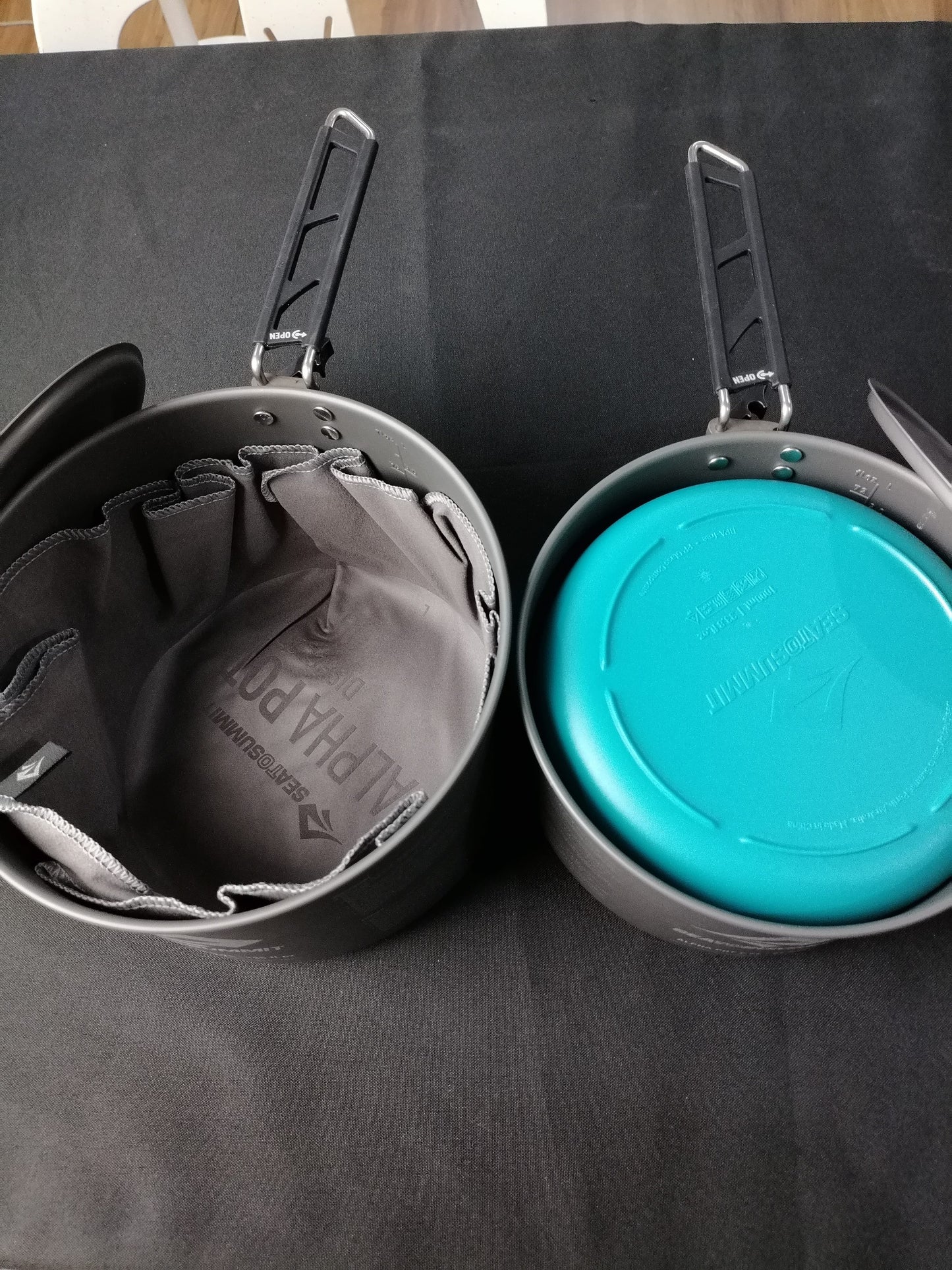 Sea to Summit Alpha Cookset Camping Cookware - International Mall Pull-out