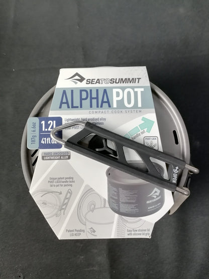 Sea to Summit Alpha Pot Camping Cookware - International Mall Pull-out