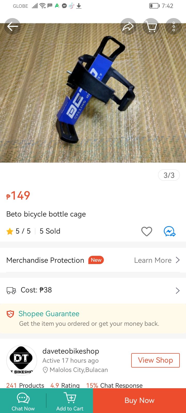 Beto Cycling Necessity - Bottle Cage