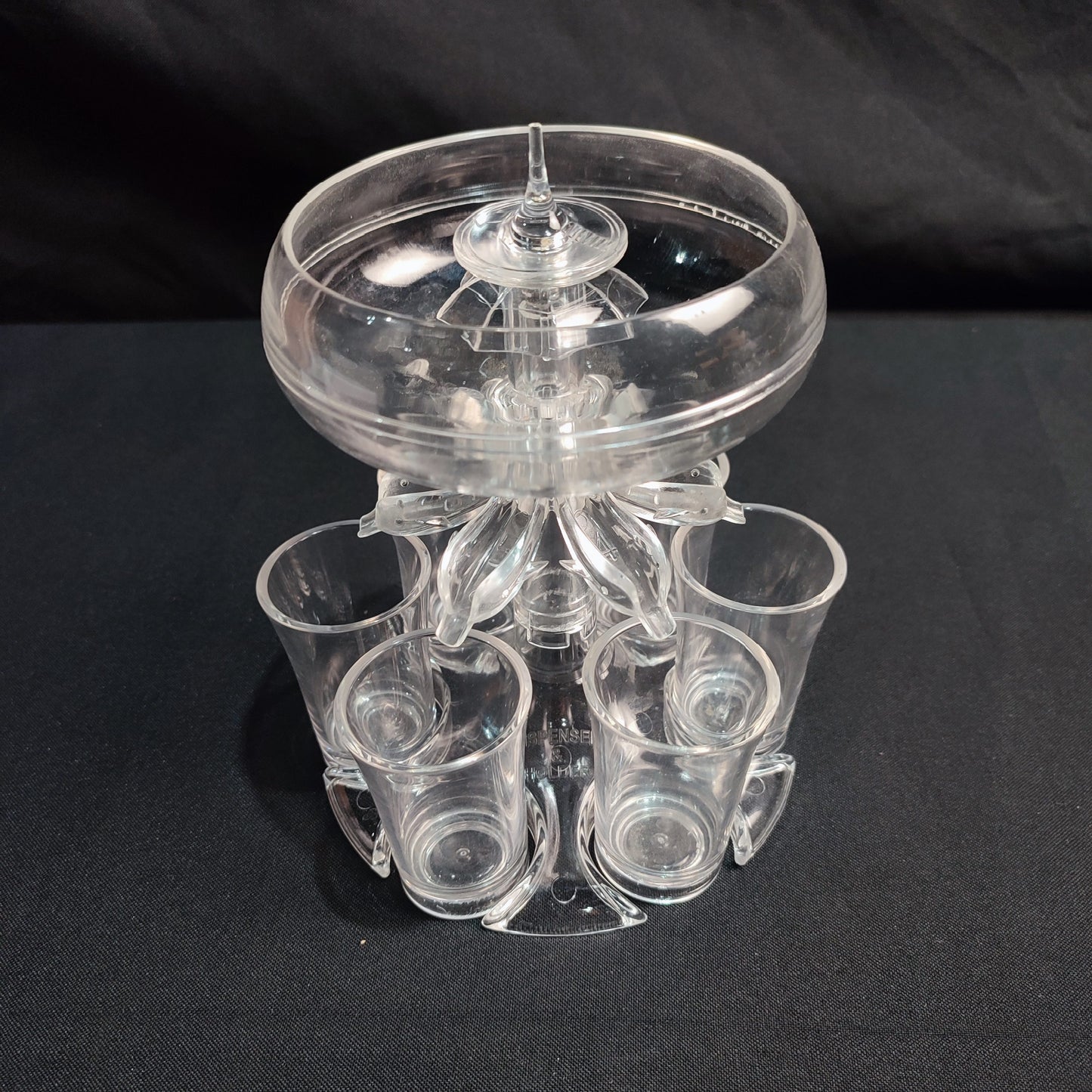 Dolphin Siphon 6 Shot Glass Dispenser & Holder