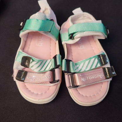 (OBXVH)Sepatu Sandal Casual Anak Laki-Laki / Perempuan Bahan Kanvas