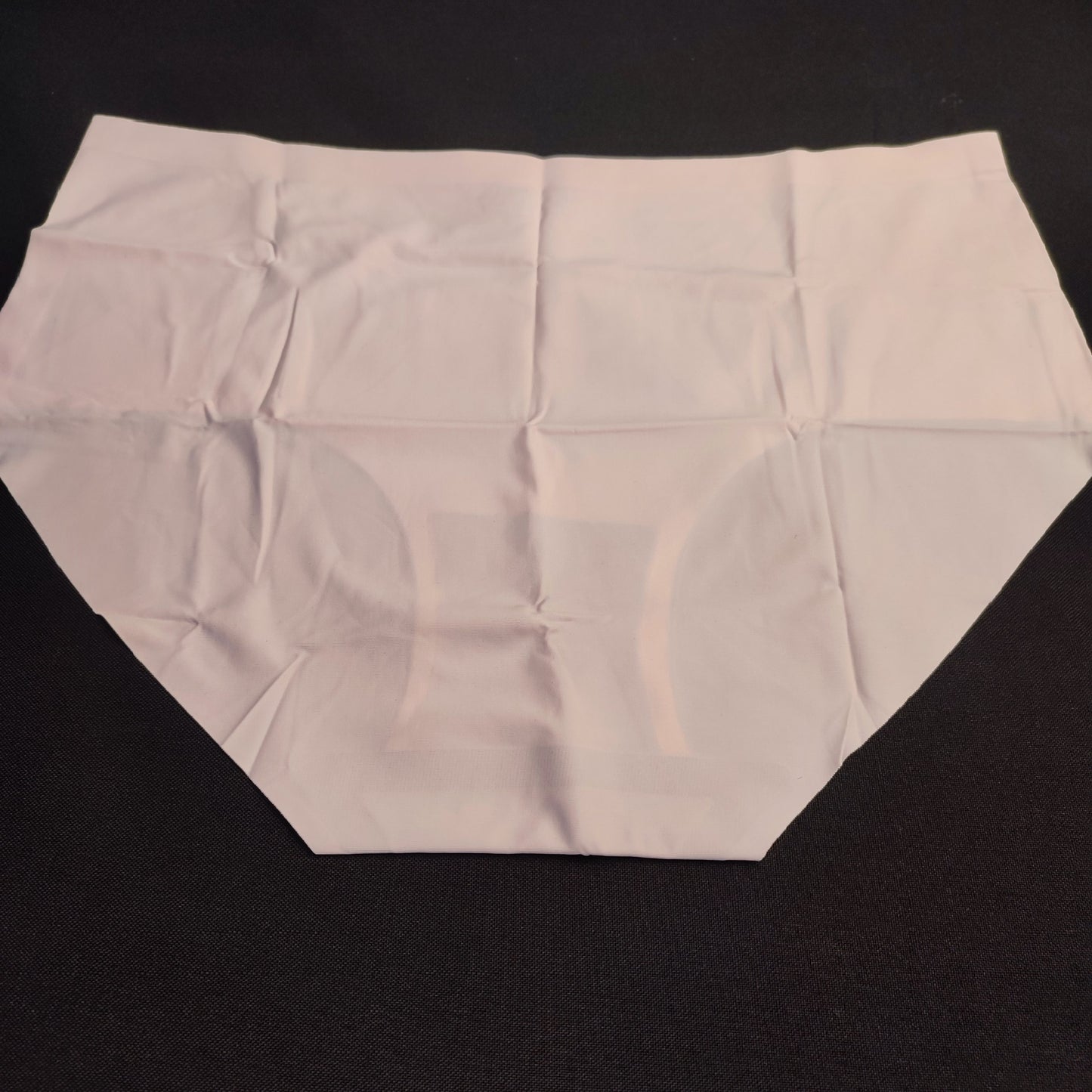 Ice Silk Seamless Mid-waist Underwear (Pink) - XXL