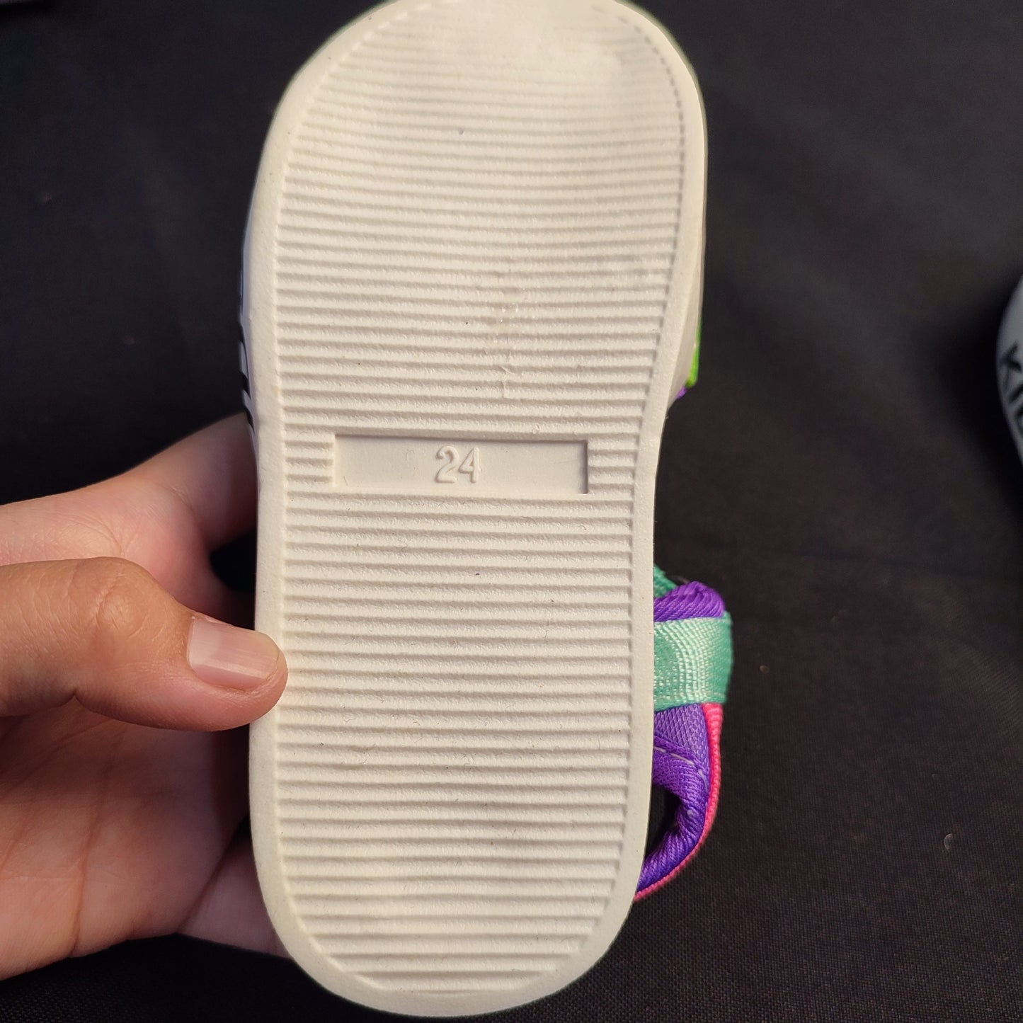 (IOY4G)Sepatu Sandal Casual Anak Laki-Laki / Perempuan Bahan Kanvas