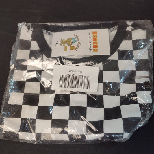 Black & White Checkered Shirt - Size: 140cm