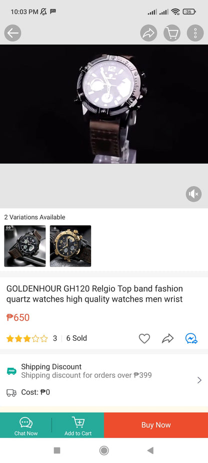 MNVQFU)Golder 120 Military Watch 30m Water Resistant Dual Time Mens Watch
