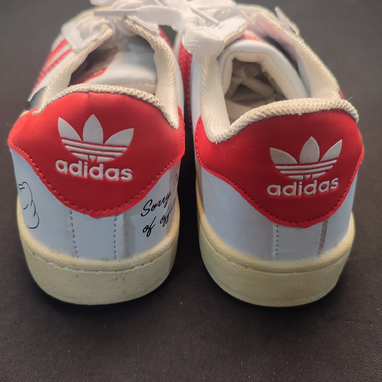 Adidas Mickey Mouse Shoes - Red