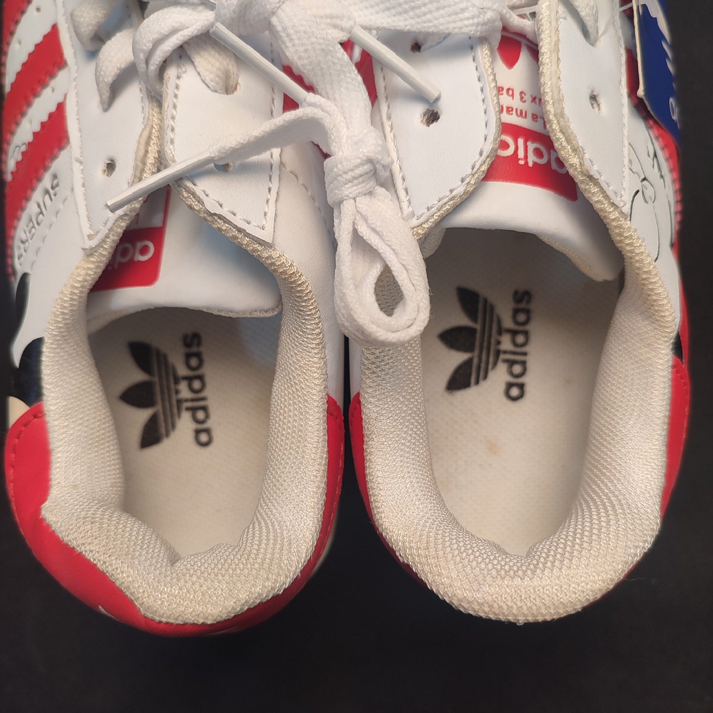 Adidas Mickey Mouse Shoes - Red
