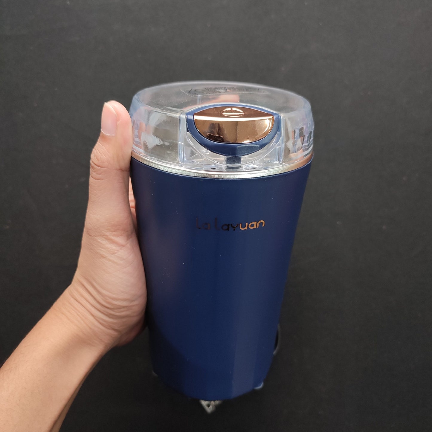 La layuan Electric Coffe Grinder - Blue