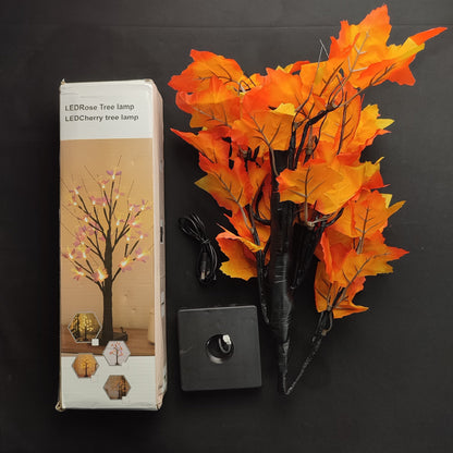 LED Rose Tree Lamp LED Cherry tree Lamp 24 Lights Tree 24LED Flat Base
