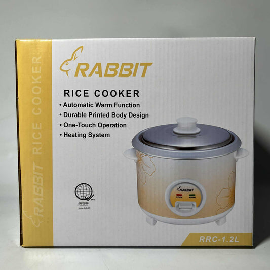 Rabbit Rice Cooker 1.2 liters RRC 1.2L