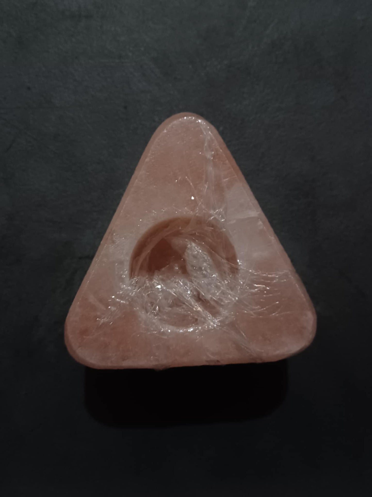 Crafted Himalayan Salt Candle Holder