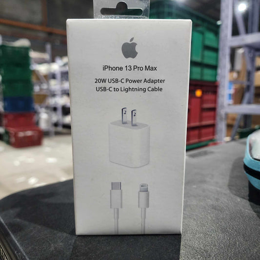 20w Fast Chager Usb-C Power Adapter with Usb-C to Lightning Cable for iPhone