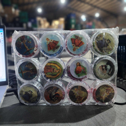 Scented Wooden Rosary with Acrylic Case (Assorted Color)