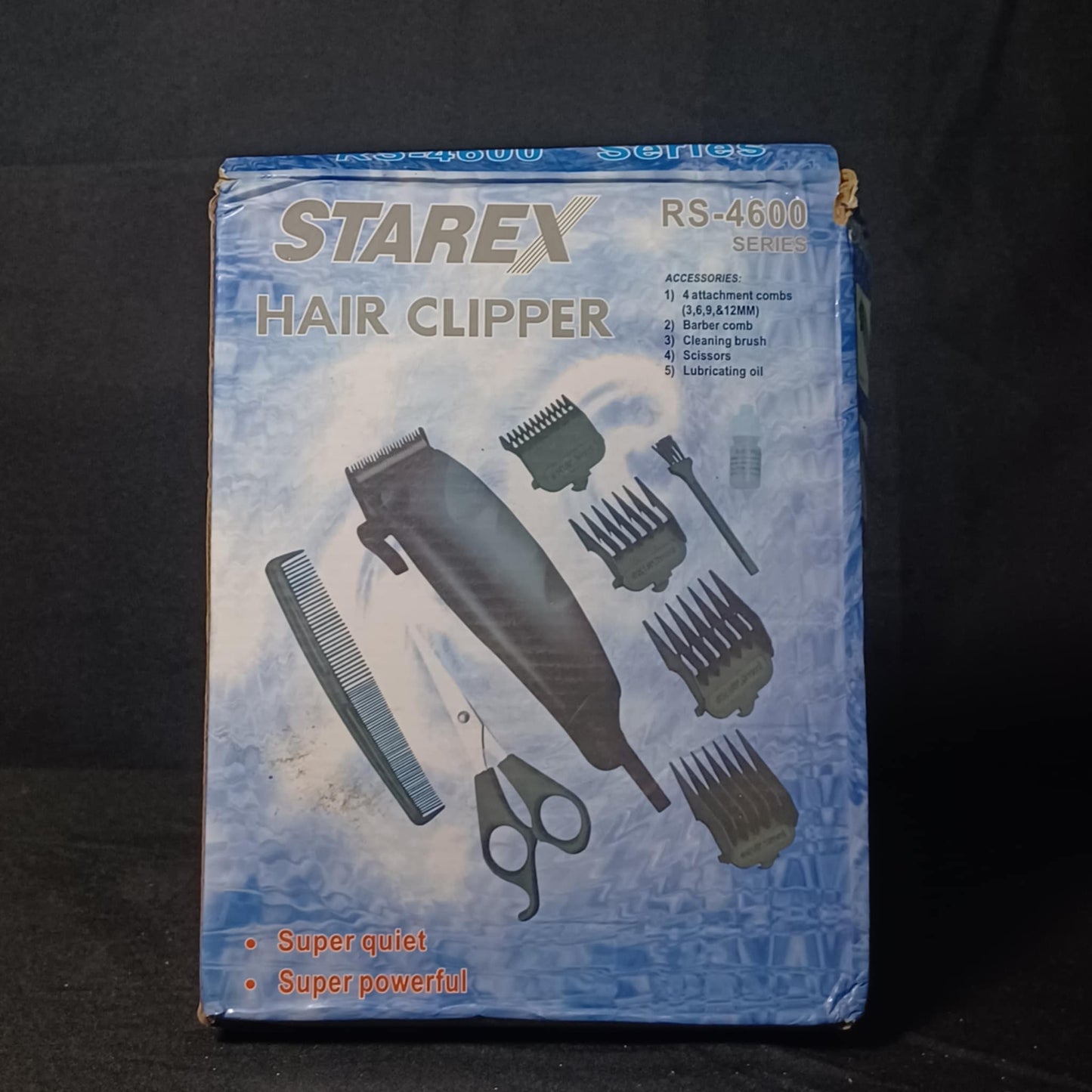 Starex Electric Wired Razor Hair Clipper Timmer Set RS-4600 (2 Sets)