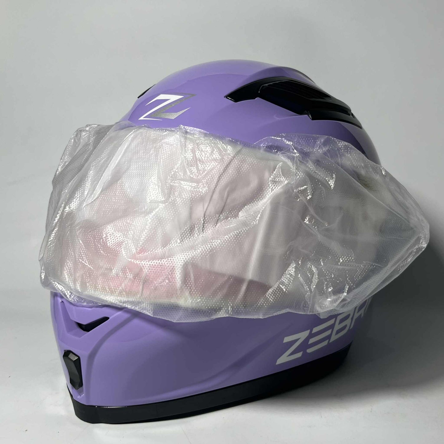Zebra Dual Visor Full Face Helmet 2024 Alistair (Purple) -  Large