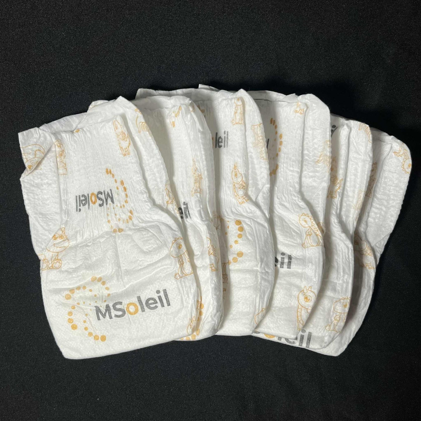 Msoleil Premium Diapers Elastic Waist Natural Cotton - 30pcs