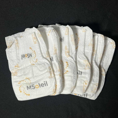 Msoleil Premium Diapers Elastic Waist Natural Cotton - 30pcs