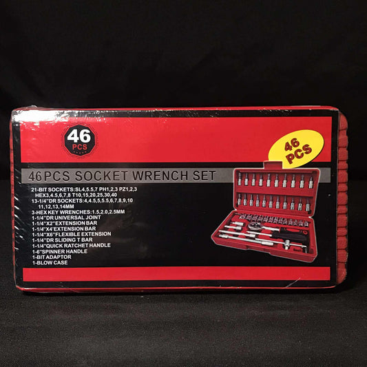 [A1-274] 46pcs Socket Wrench Set