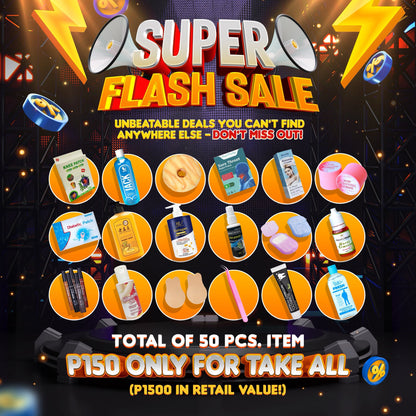 [SUPER FLASH SALE] P150 Bundle Promo Items