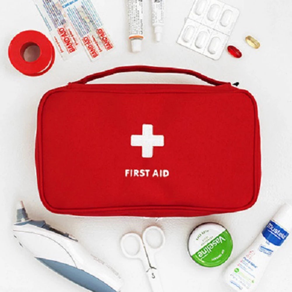 Oxford First Aid Kit Compartment Epidemic Prevention Kit for Camping Travel