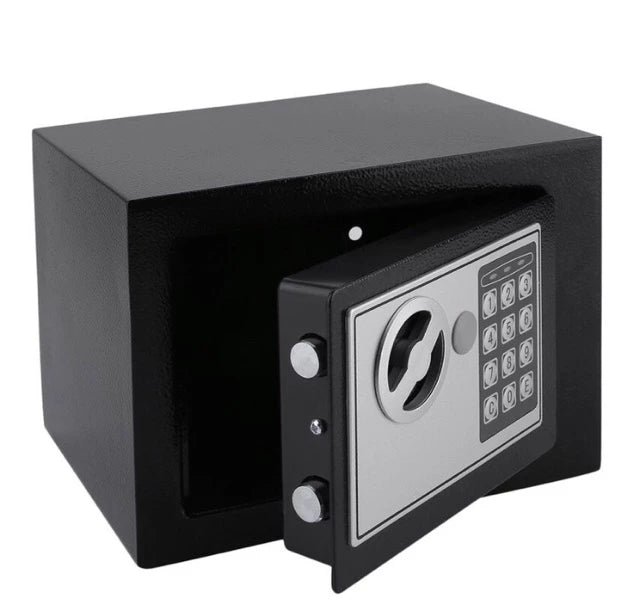 [ZH1162-1] Mini Bolt Storage Safe Box (Black)