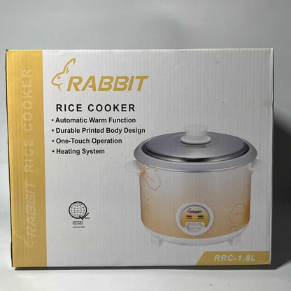 Rabbit Rice Cooker 1.8 liters RRC 1.8L