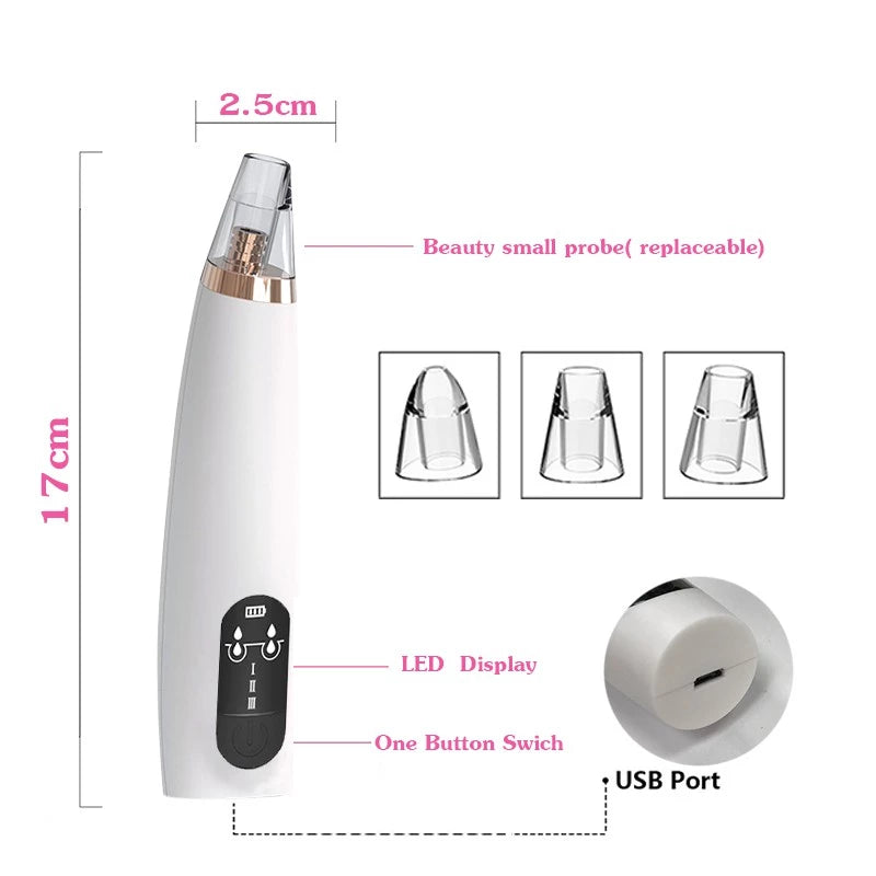 [A1-883] Blackhead Detector Vacuum Sunction Device