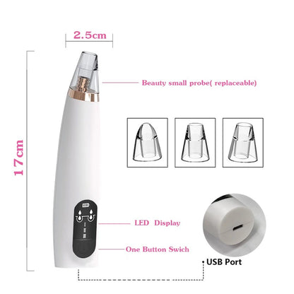 [A1-883] Blackhead Detector Vacuum Sunction Device