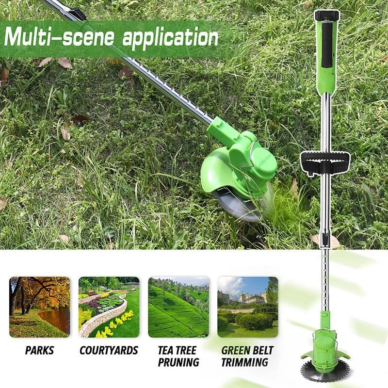 Lithium Electric Lawn Mower Cordless Electric Grass Trimmer Machine 48v