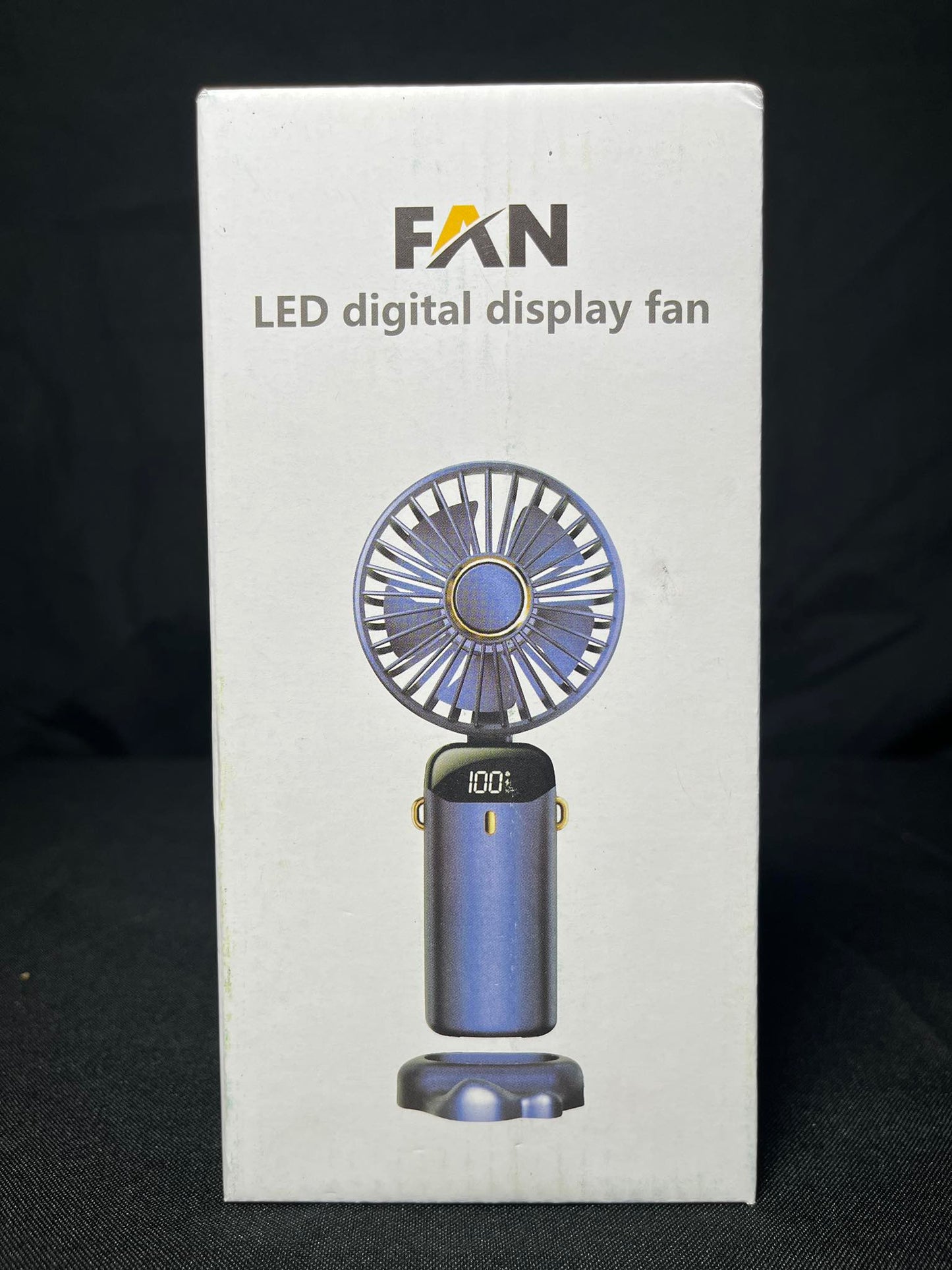 [A1-1116] LED Digital Display Fan Handheld Mini Fan N15
