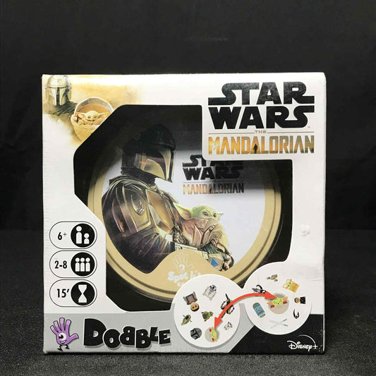 Dobble Spot it! Game 5 Games in 1 (Star Wars the Mandalorian)