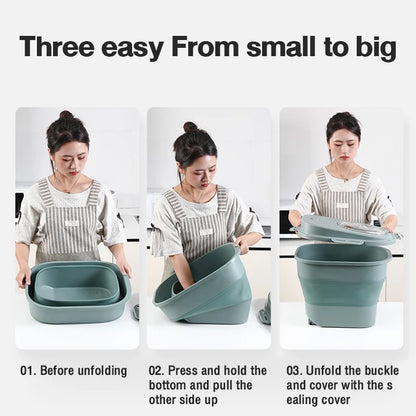 Foldable Rice Storage Box (up to 25kg of Rice)