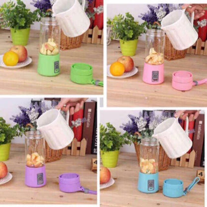 [A1-076] HM-03 Portable and Rechargeable Battery Juice Blender - 380ml